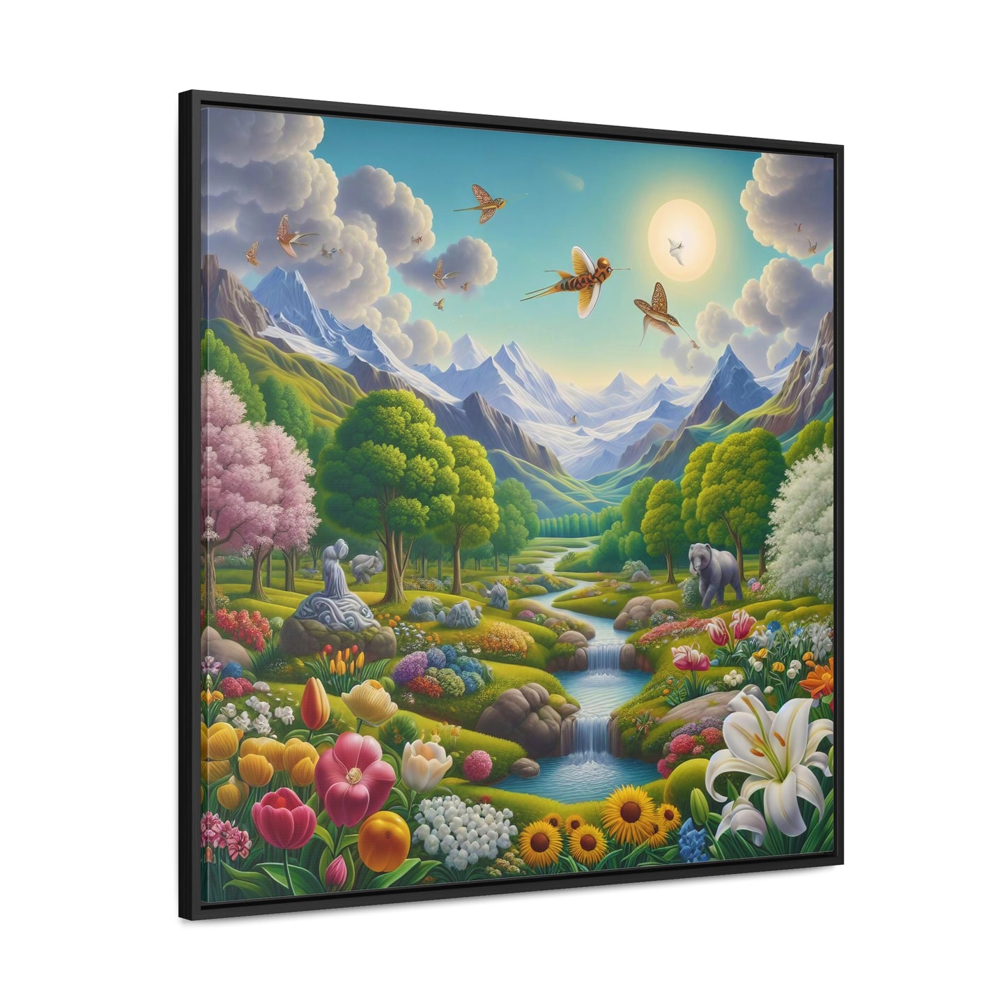 Framed Gallery Canvas Wrap - Spring 17