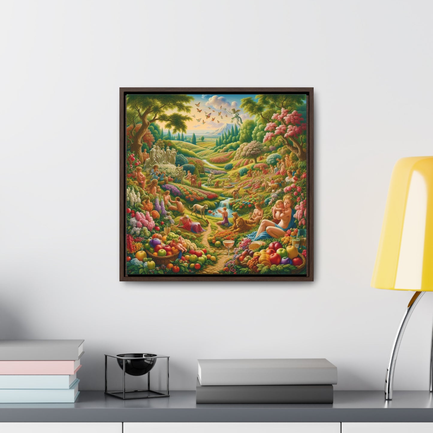 Framed Gallery Canvas Wrap - Spring 5