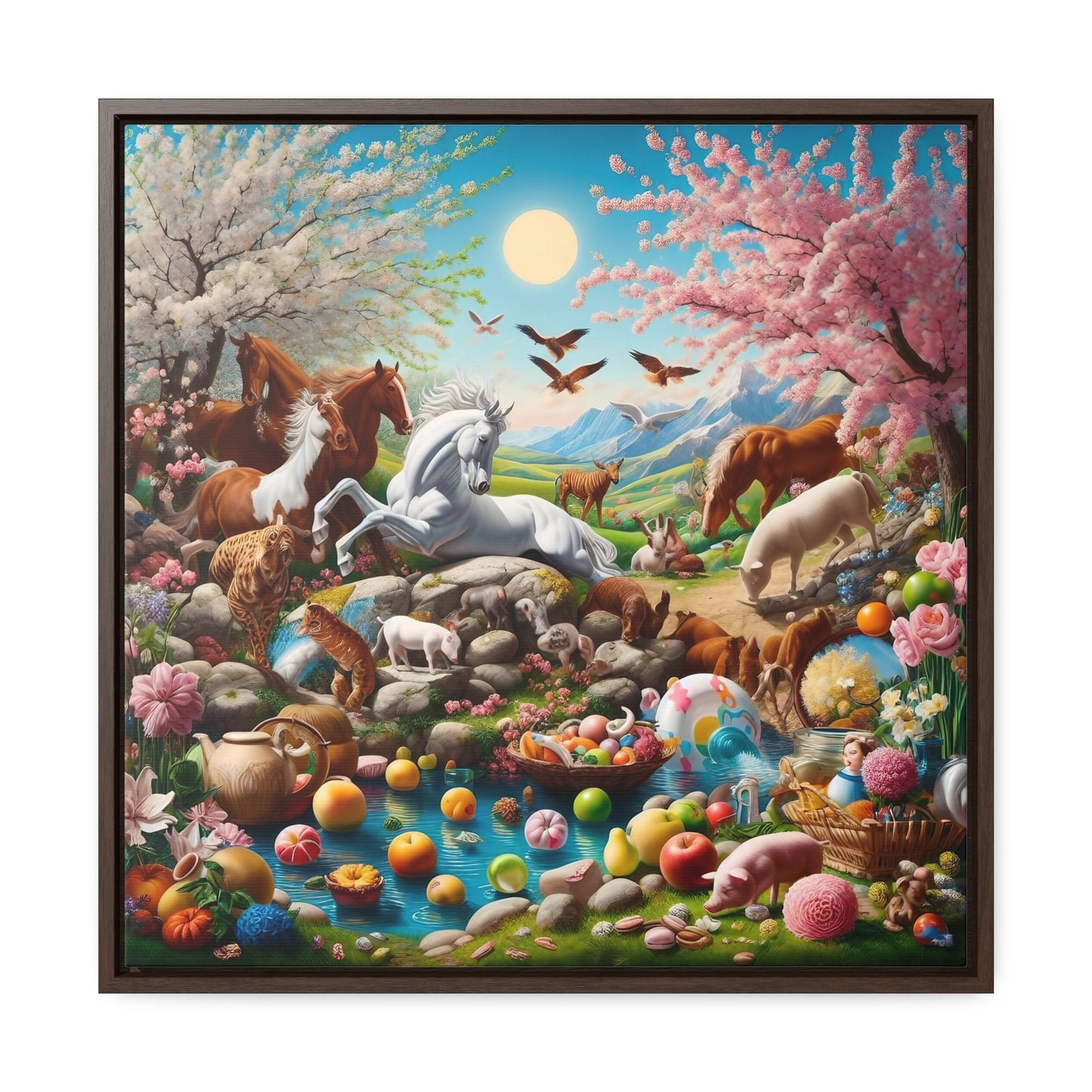 Framed Gallery Canvas Wrap - Spring 24