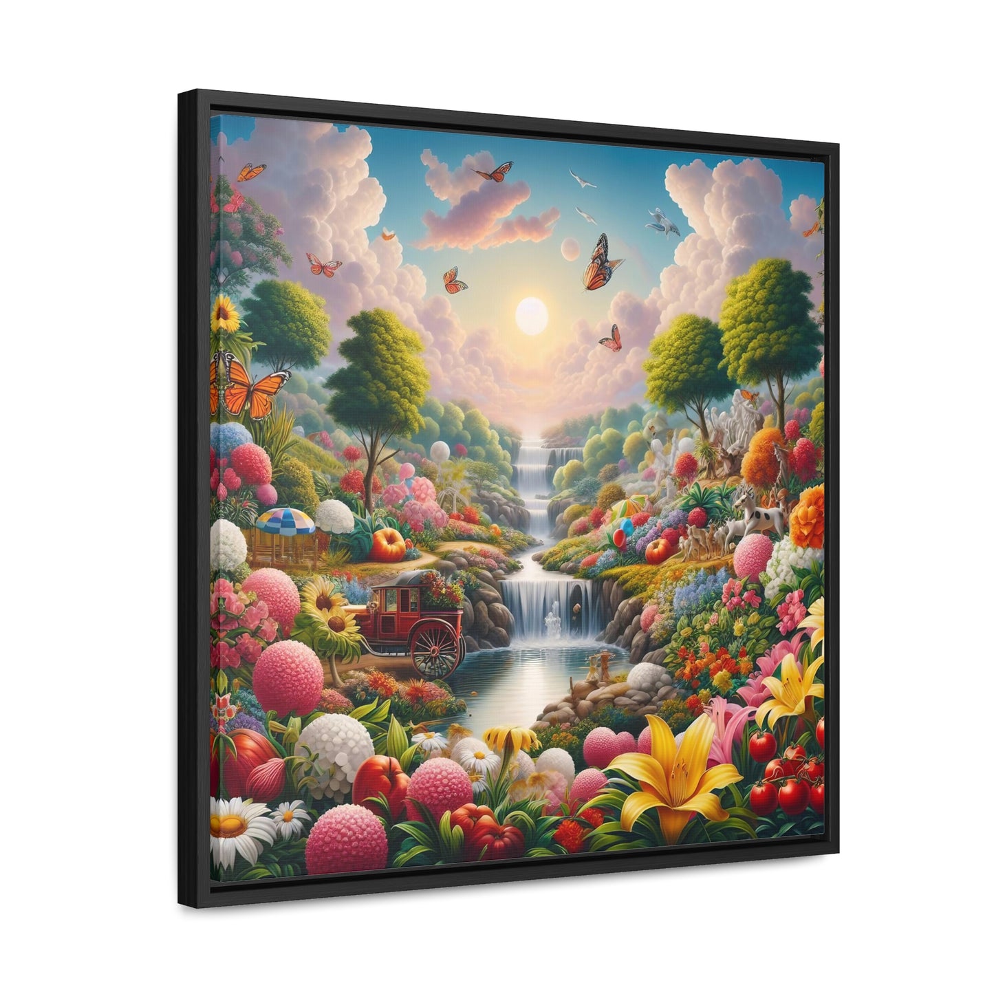 Framed Gallery Canvas Wrap - Spring 33