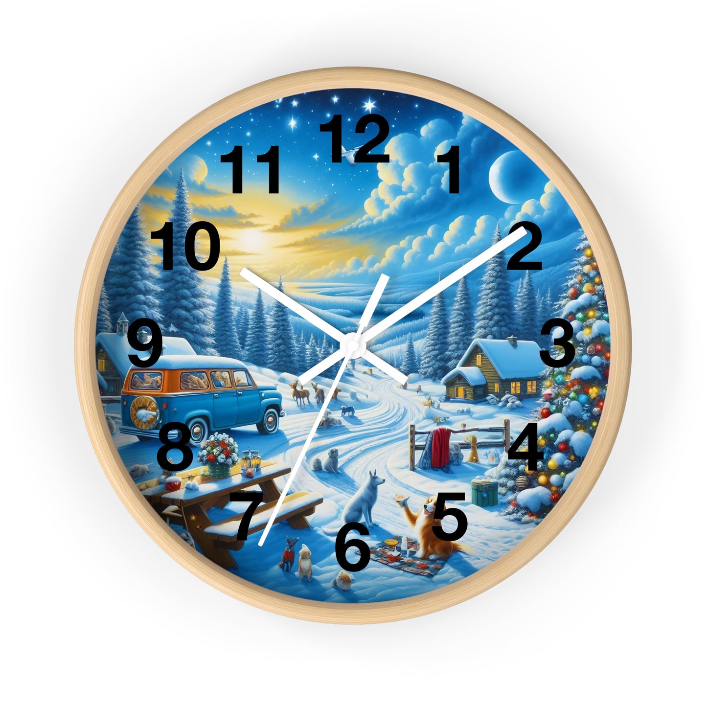 Wall Clock - Winter 110