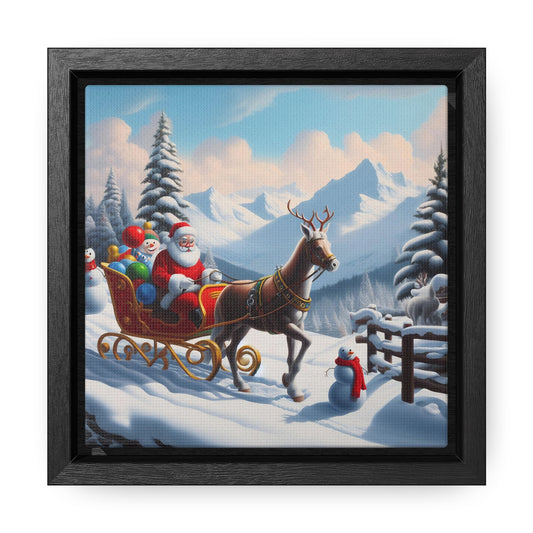 Framed Gallery Canvas Wrap - Winter 125