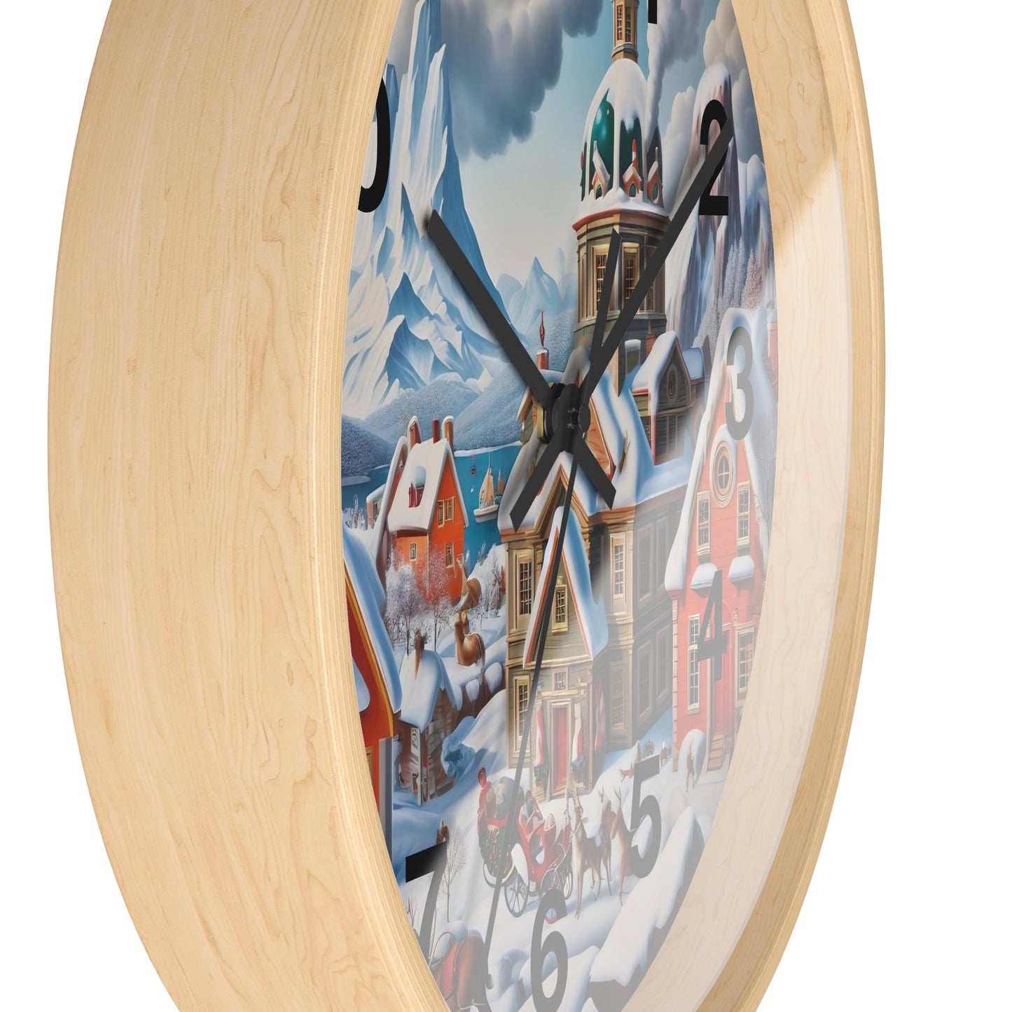 Wall Clock - Winter 124