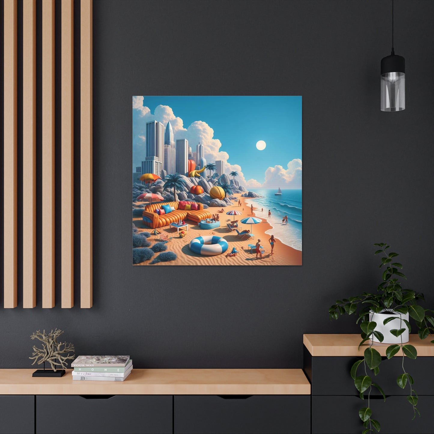 Canvas Gallery Wrap - Beach 19