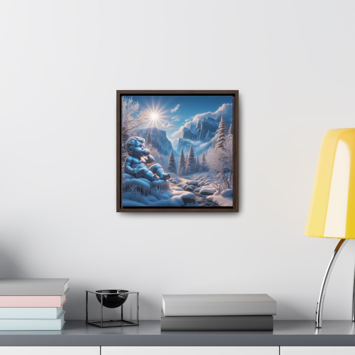 Framed Gallery Canvas Wrap - Winter 119