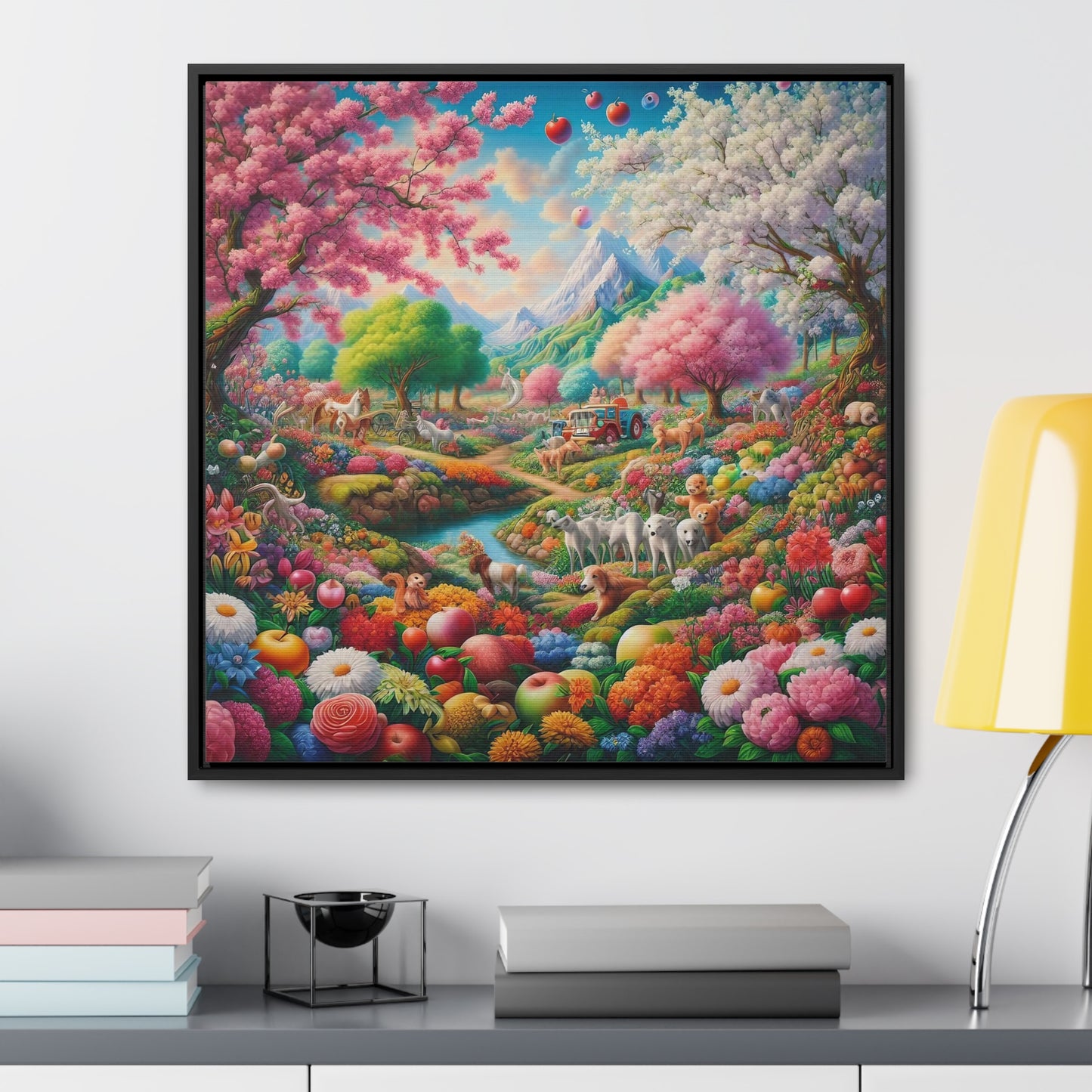 Framed Gallery Canvas Wrap - Spring 45