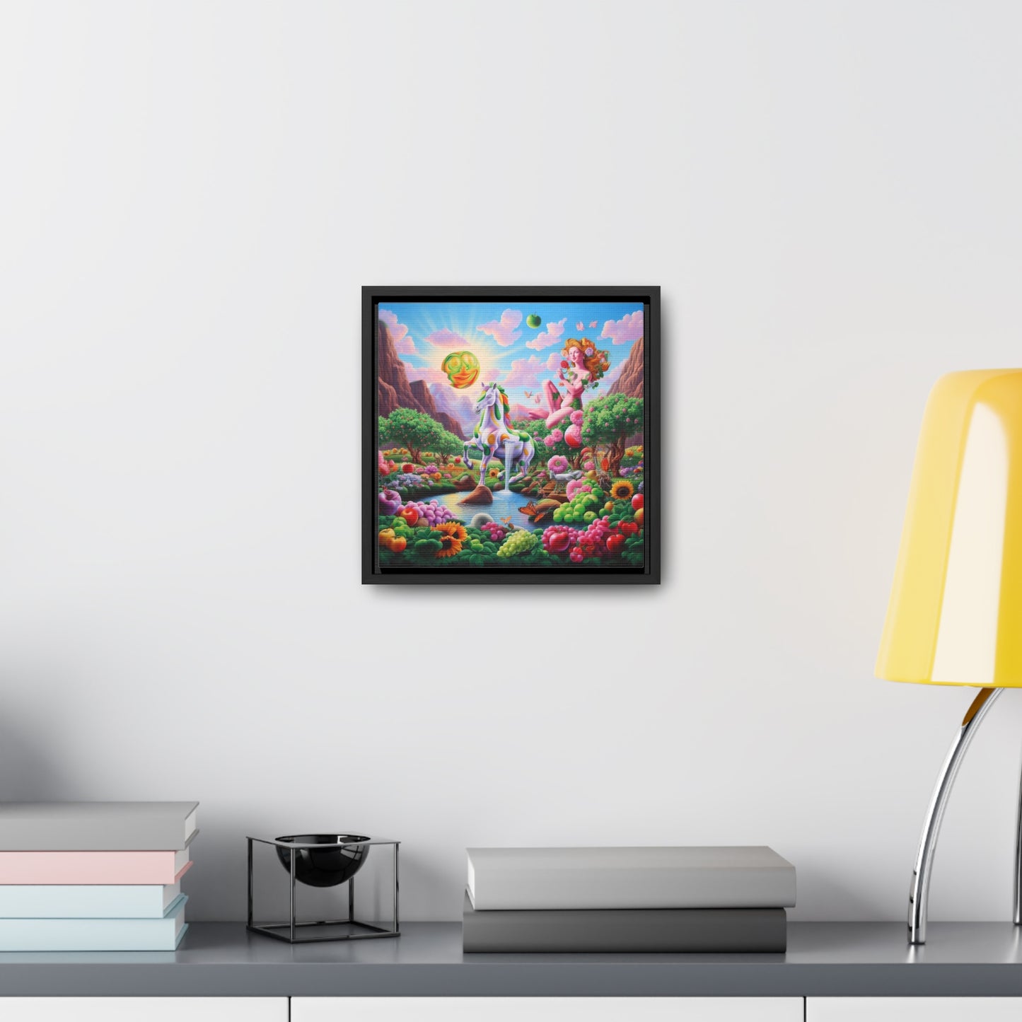 Framed Gallery Canvas Wrap - Spring 114