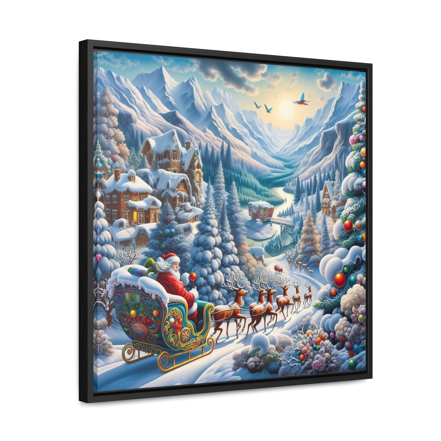 Framed Gallery Canvas Wrap - Winter 113