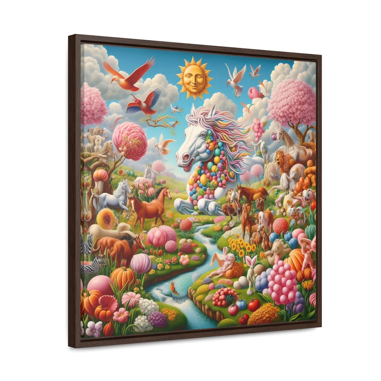 Framed Gallery Canvas Wrap - Spring 138