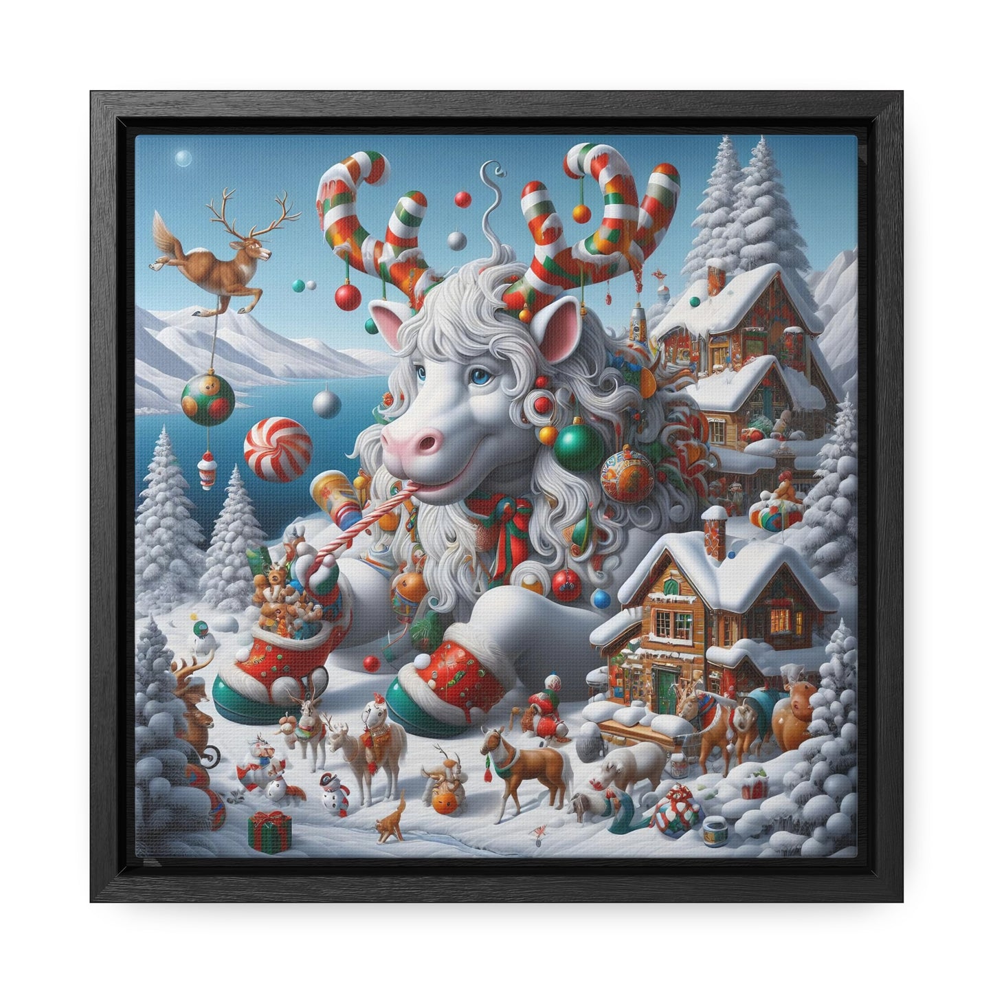 Framed Gallery Canvas Wrap - Winter 105