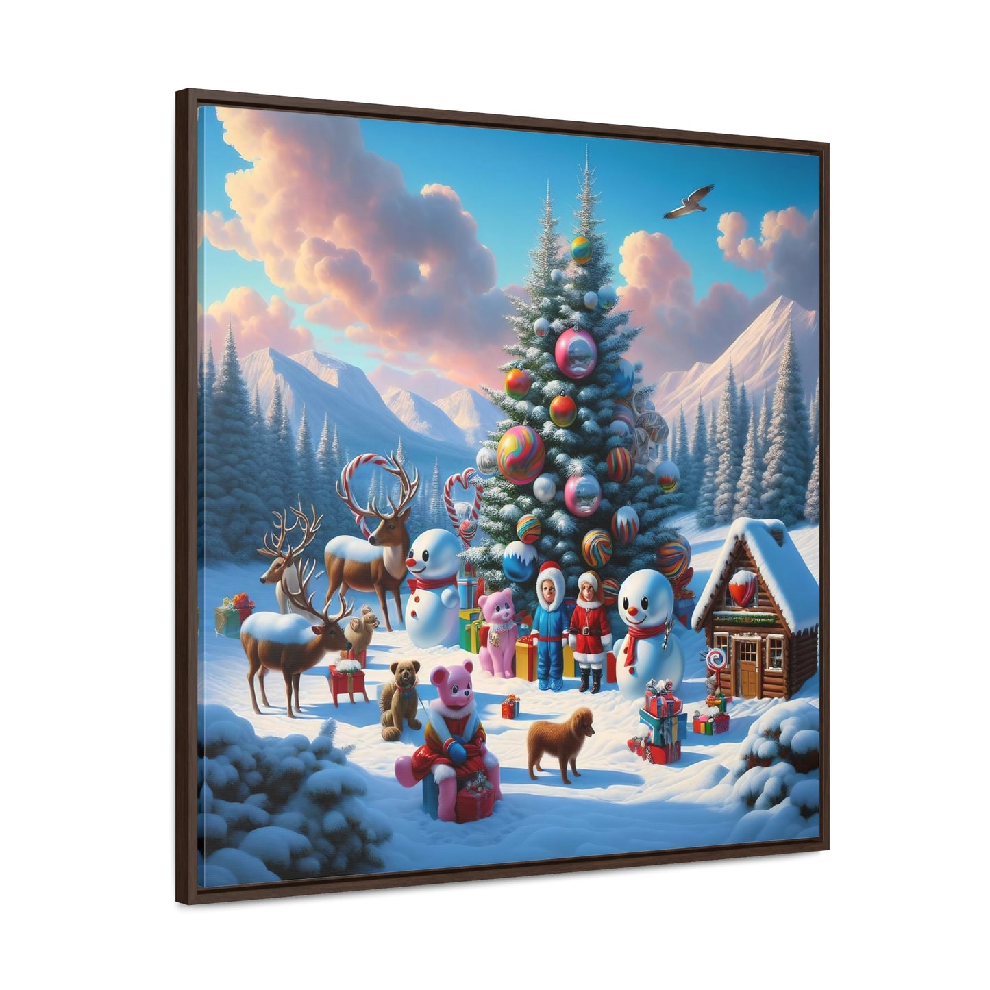 Framed Gallery Canvas Wrap - Winter 122