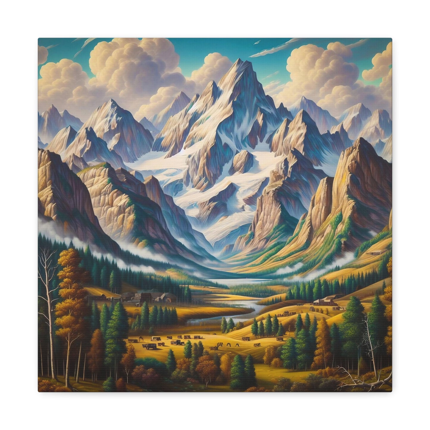 Canvas Gallery Wrap - Mountains 11