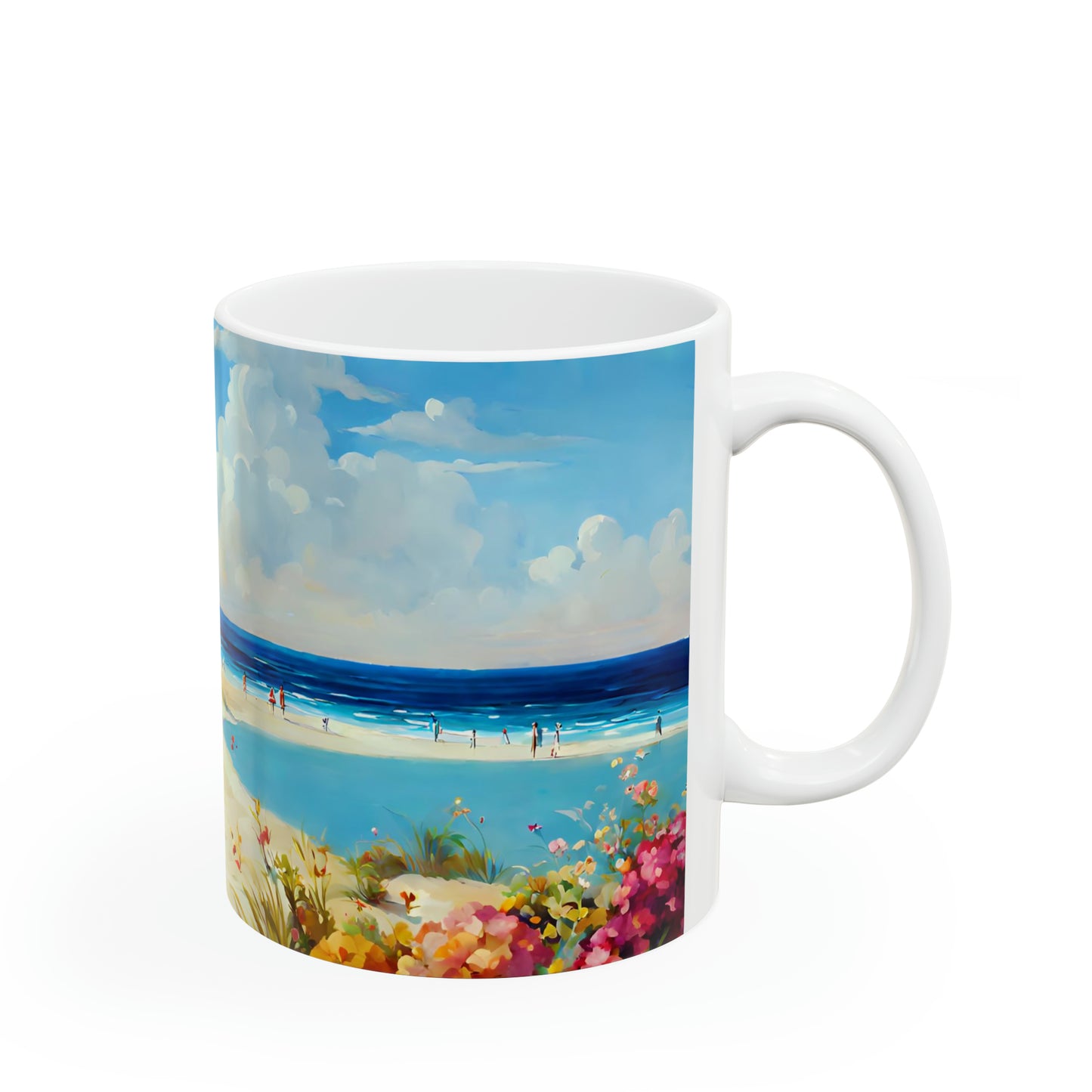 Ceramic Mug 11oz - Beach 2013