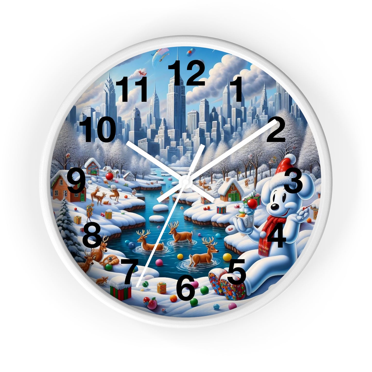 Wall Clock - Winter 126