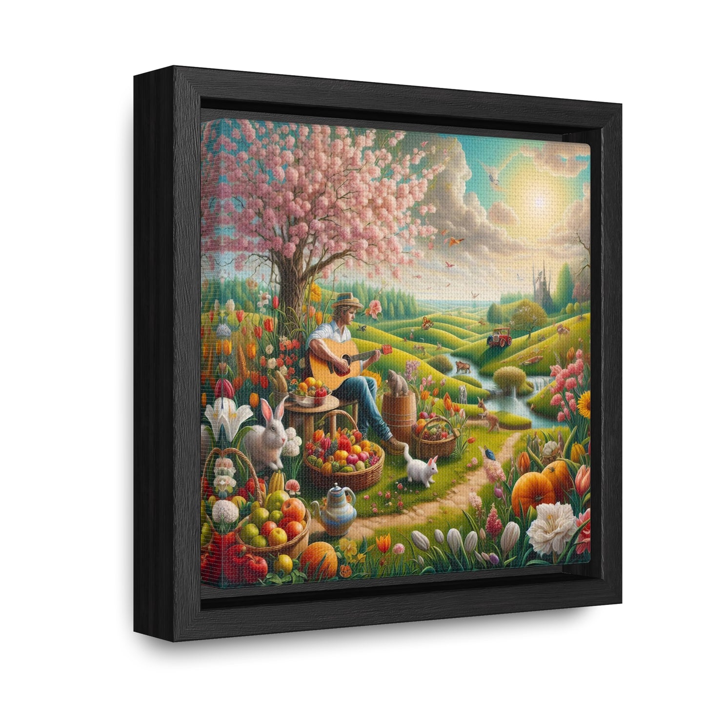 Framed Gallery Canvas Wrap - Spring 49