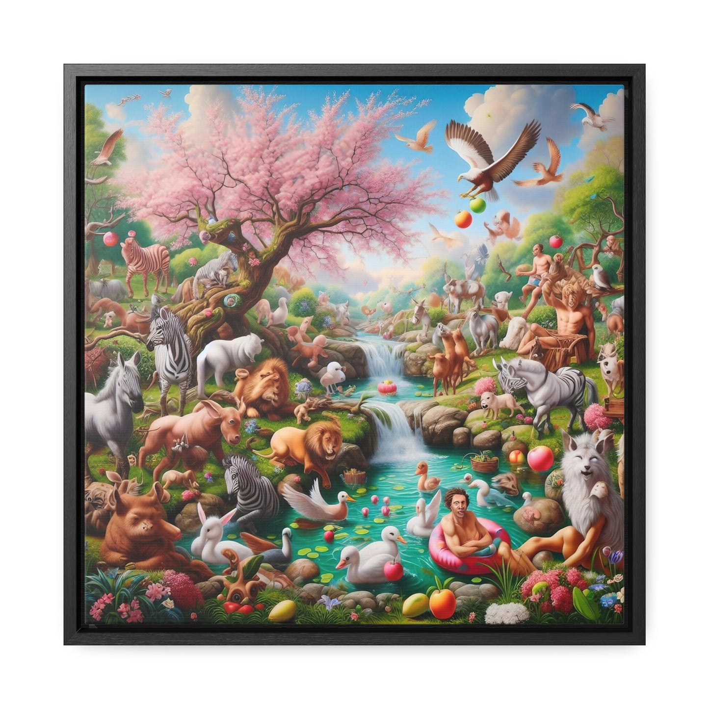 Framed Gallery Canvas Wrap - Spring 2