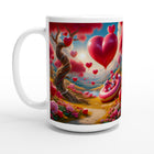 White 15oz Ceramic Mug - Valentine's Day 7