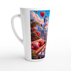 White Latte 17oz Ceramic Mug - Valentine's Day 41