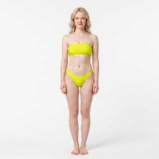 Bandeau Bikini Set - Timeless - Aureolin