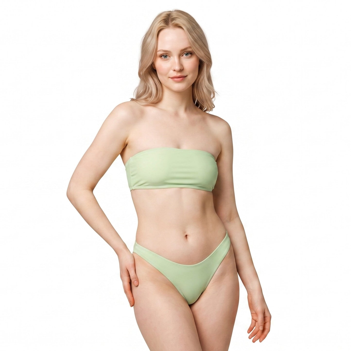 Bandeau Bikini Set - Timeless - Beryl Green