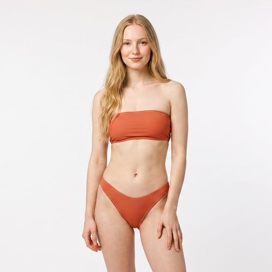 Bandeau Bikini Set - Timeless - Flame