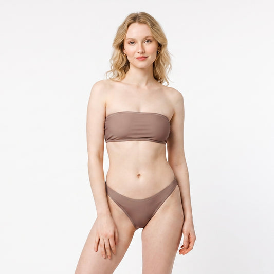 Bandeau Bikini Set - Timeless - French Beige