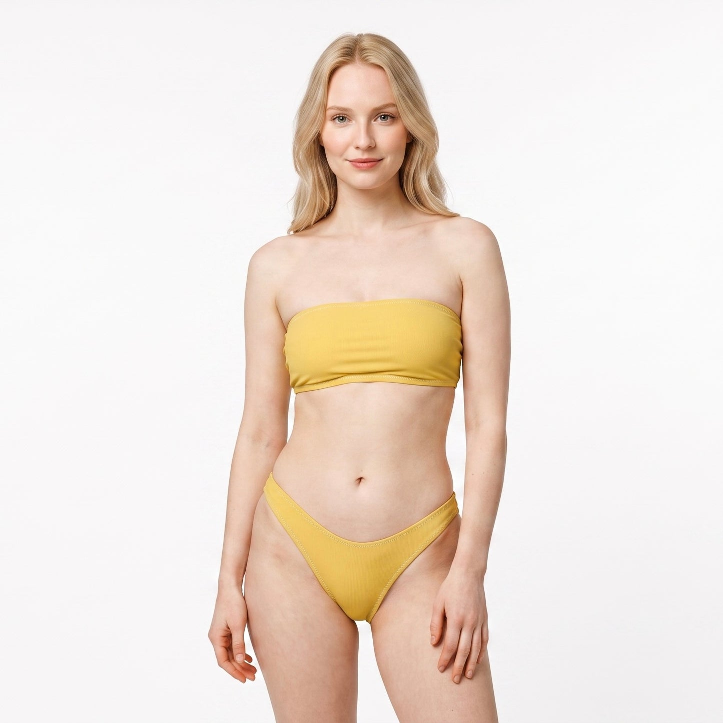 Bandeau Bikini Set - Timeless - Lively Lemon
