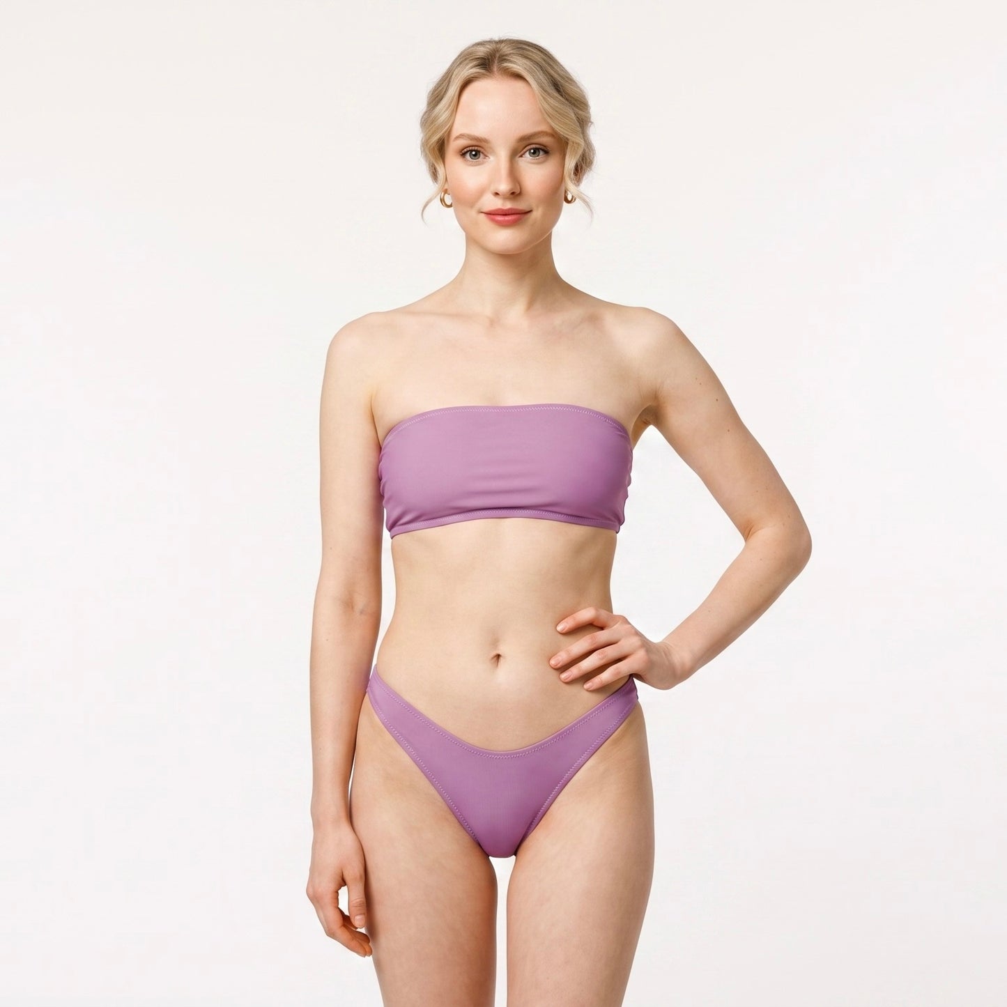 Bandeau Bikini Set - Timeless - Opera Mauve