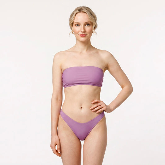 Bandeau Bikini Set - Timeless - Opera Mauve