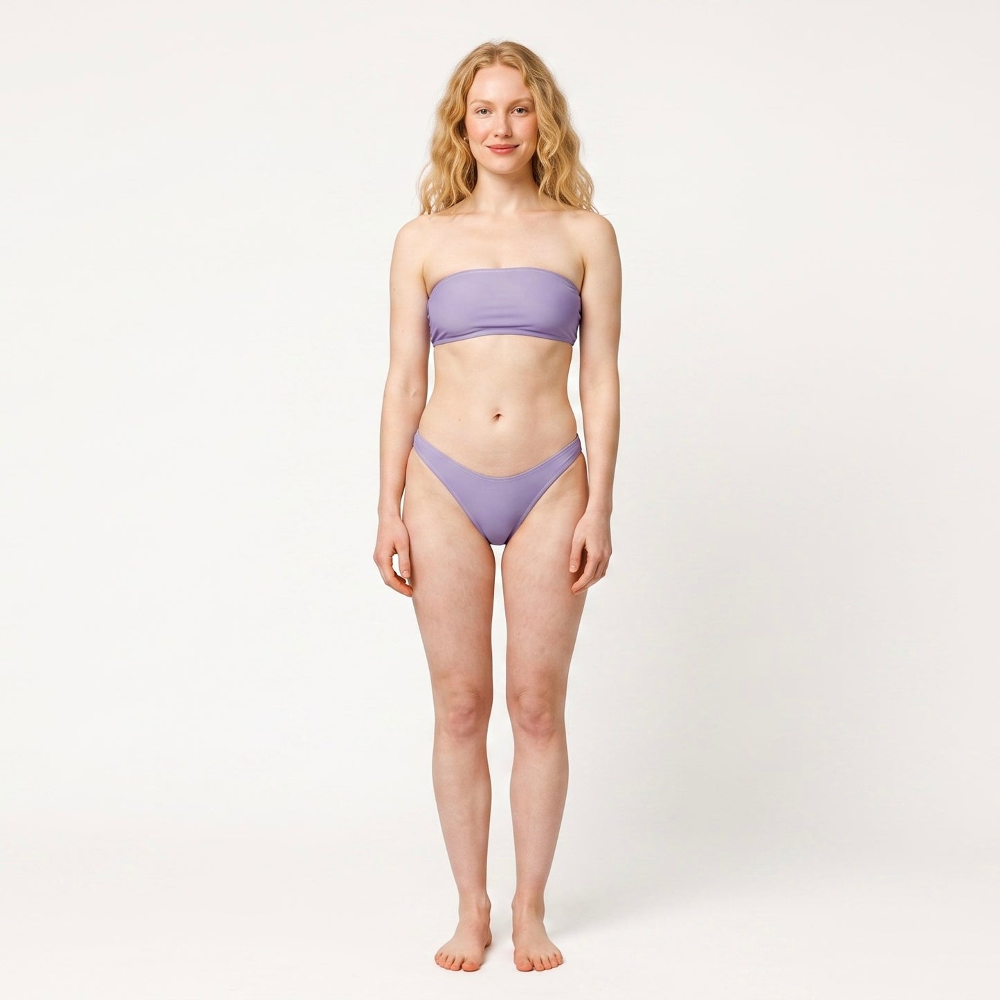 Bandeau Bikini Set - Timeless - Pastel Lilac