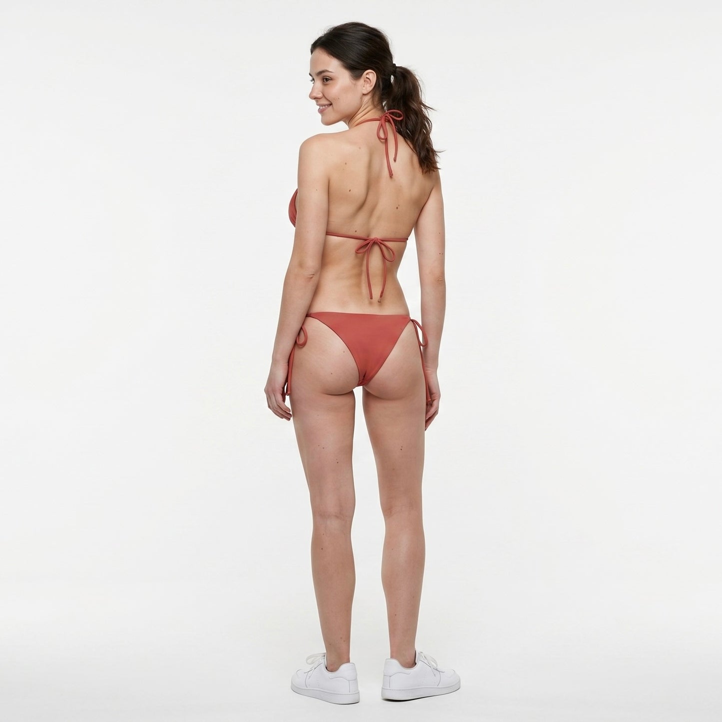 String Bikini Bottom - Timeless - Sunset Ember