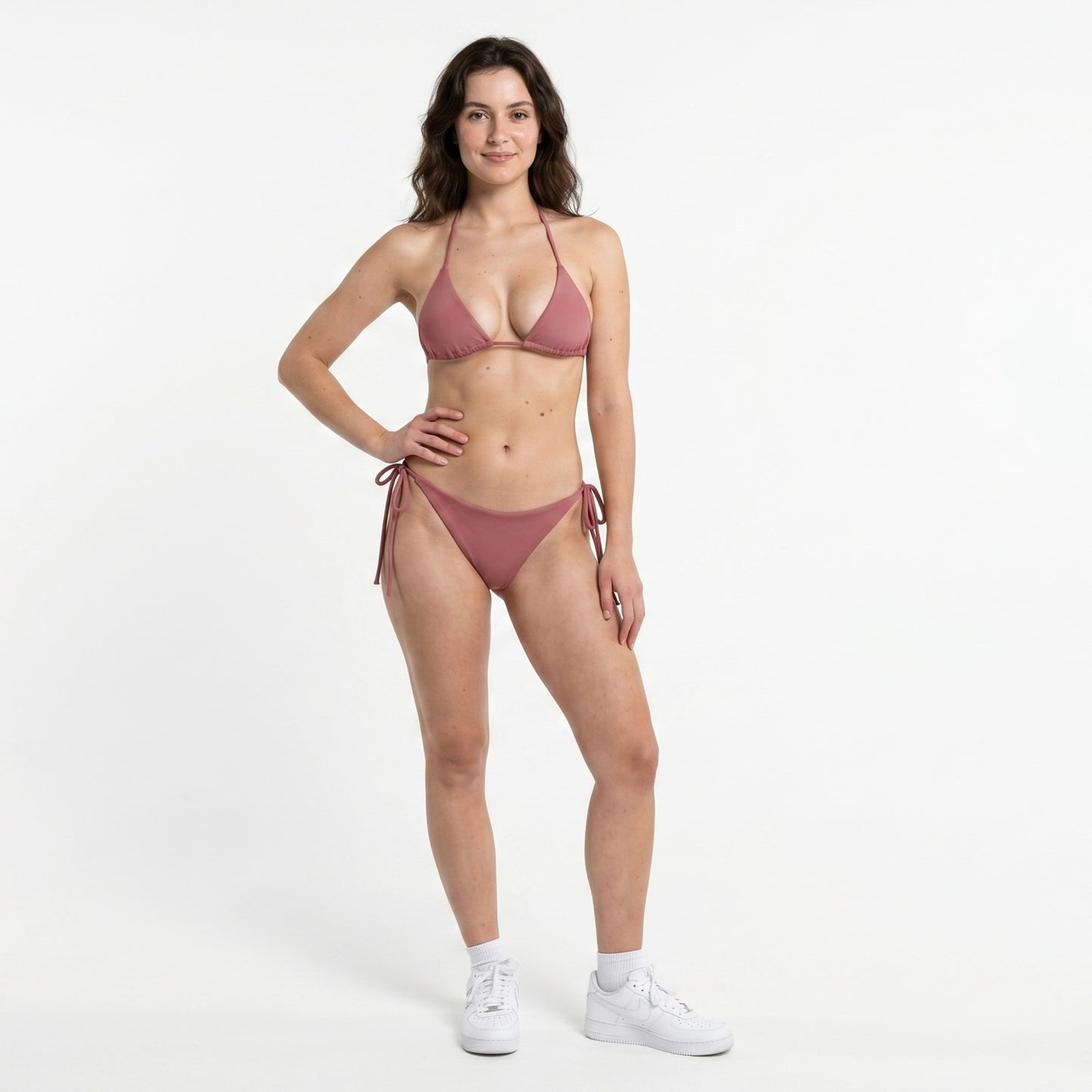 String Bikini Bottom - Timeless - Blush Dune