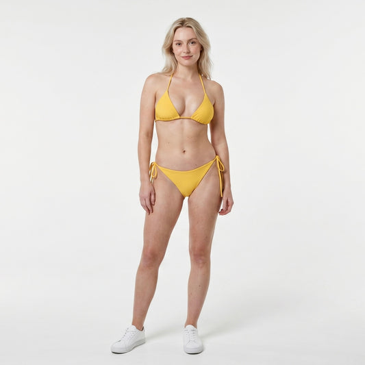 String Bikini Bottom - Timeless - Lively Lemon