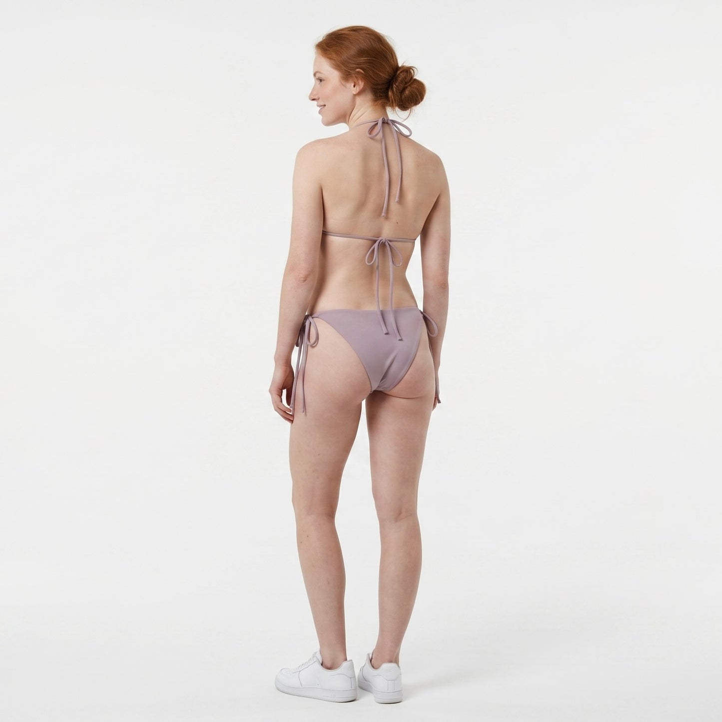 String Bikini Bottom - Timeless - Mauve Mirage