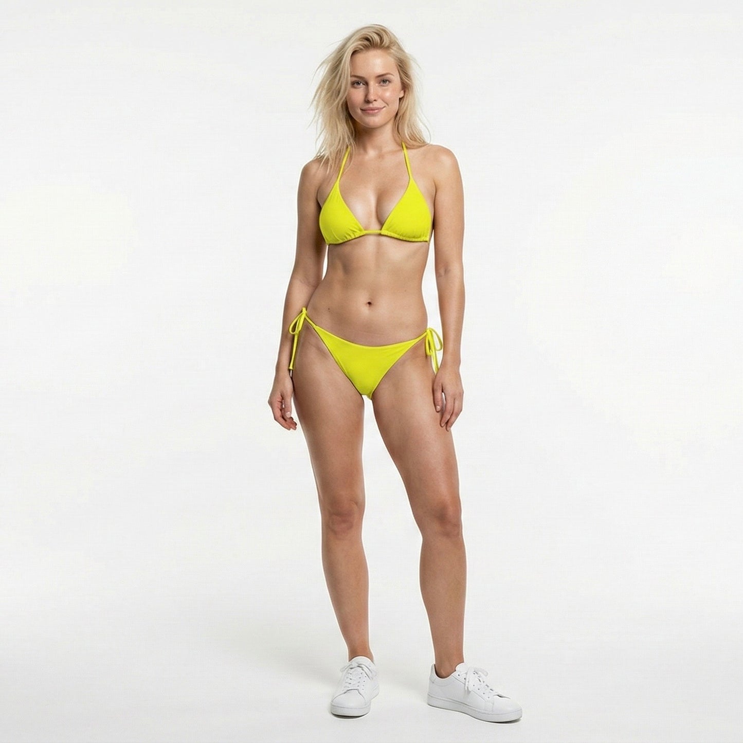 String Bikini Set - Timeless - Aureolin