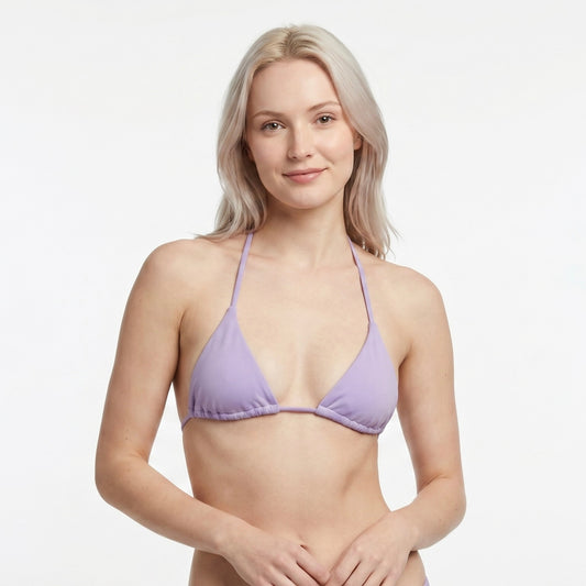 String Bikini Top - Timeless - Pastel Lilac