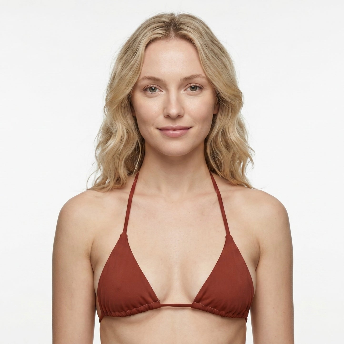 String Bikini Top - Timeless - Deep Red
