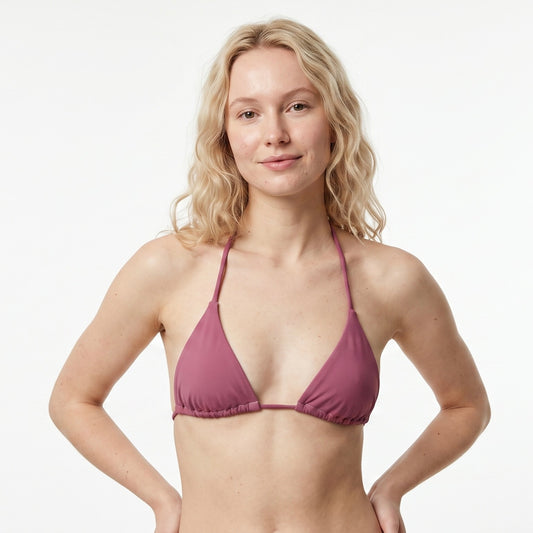 String Bikini Top - Timeless - Opera Mauve
