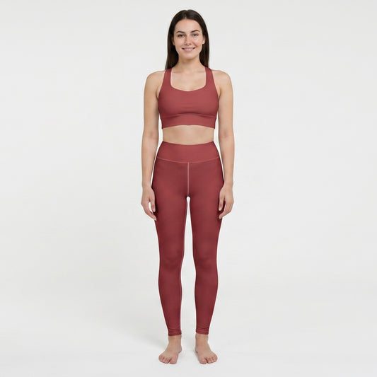 Yoga Leggings - Volcanic Kiss
