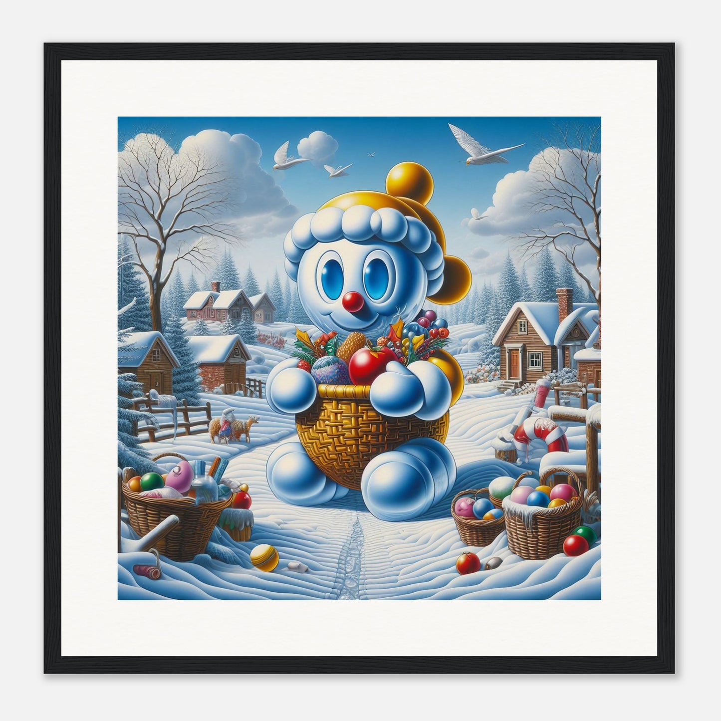 Wall Art - Winter 52 - Baby snowman