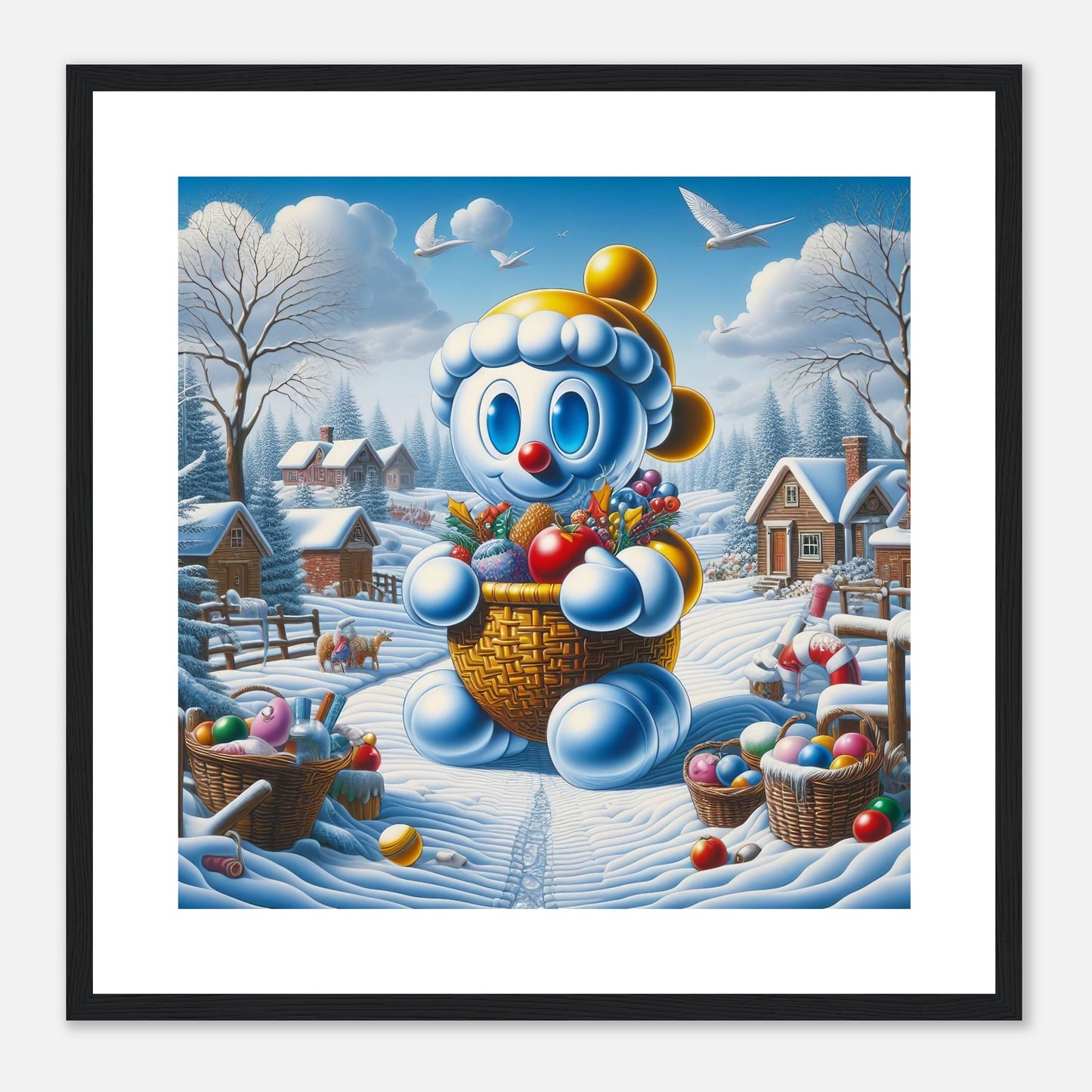Wall Art - Winter 52 - Baby snowman