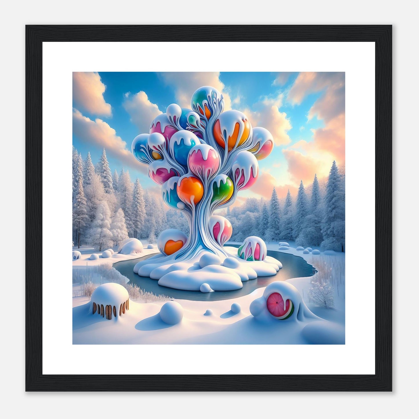 Wall Art - Winter 78 - Ball sculpture