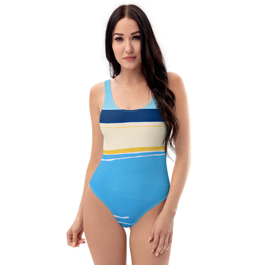 One-Piece Swimsuit - Beach 10001