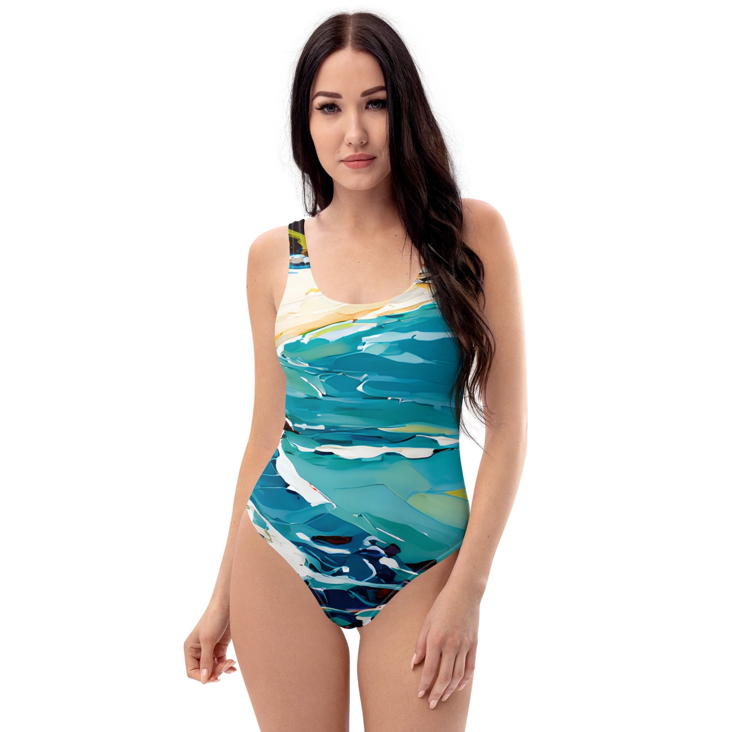 One-Piece Swimsuit - Beach 11001