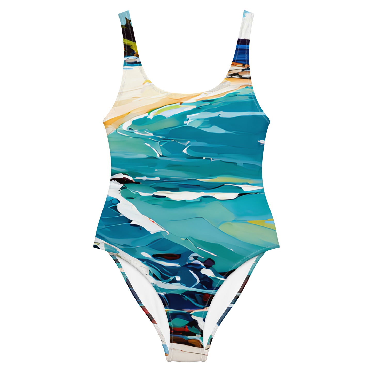 One-Piece Swimsuit - Beach 11001