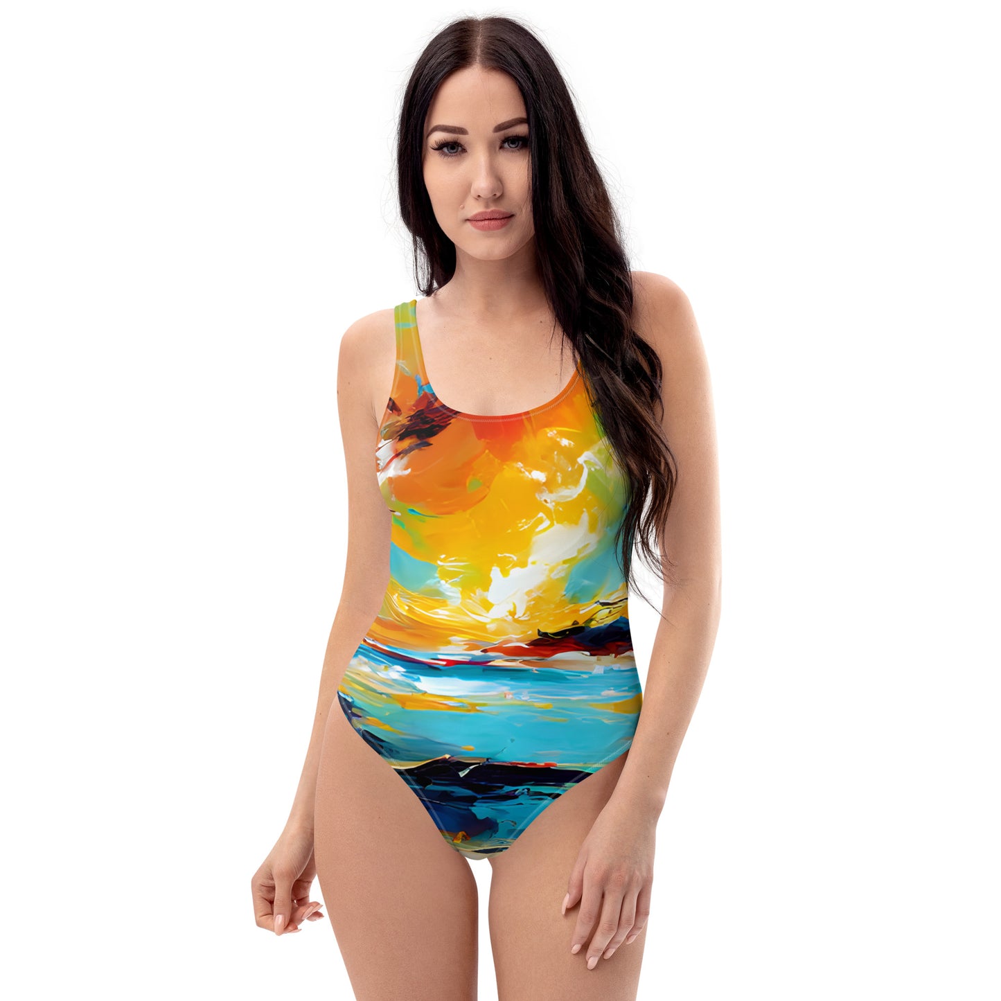 One-Piece Swimsuit - Beach 13001