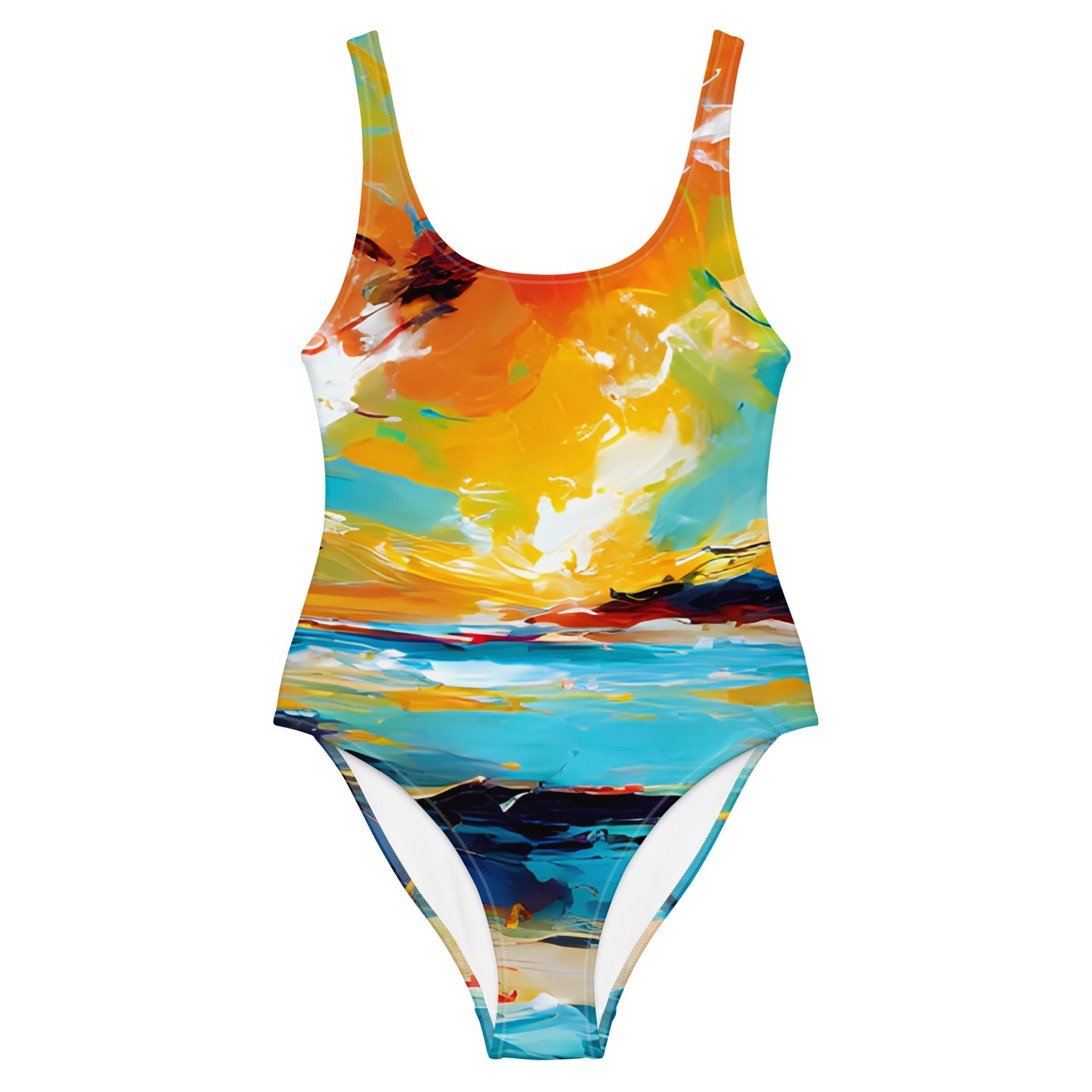 One-Piece Swimsuit - Beach 13001