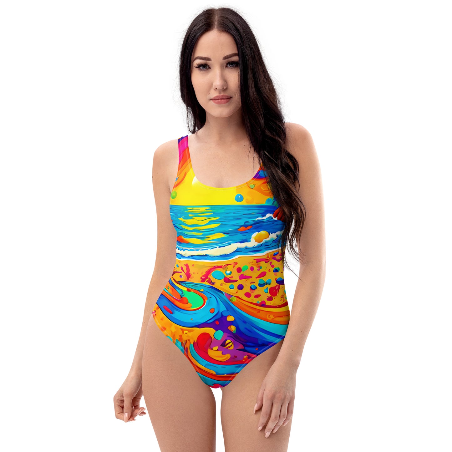 One-Piece Swimsuit - Beach 16001