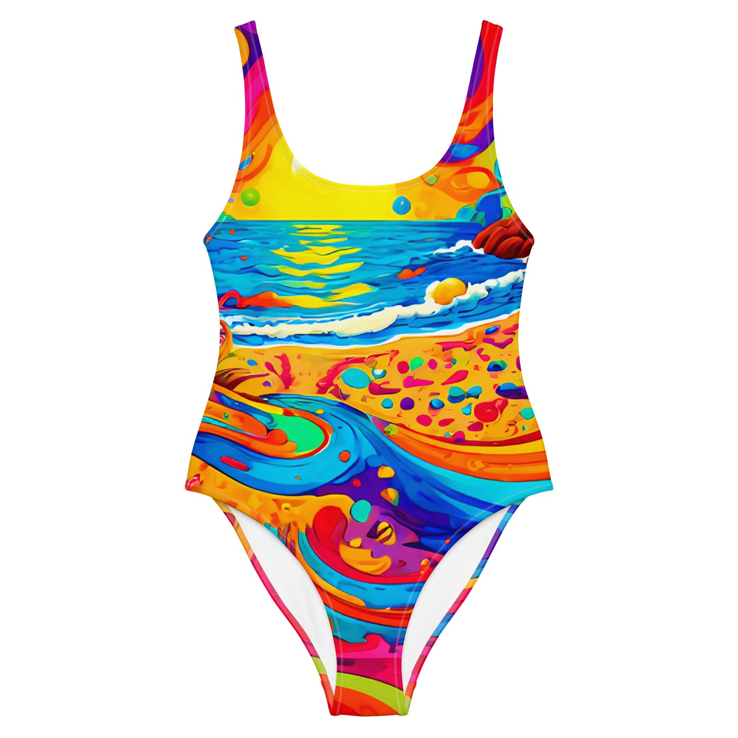 One-Piece Swimsuit - Beach 16001