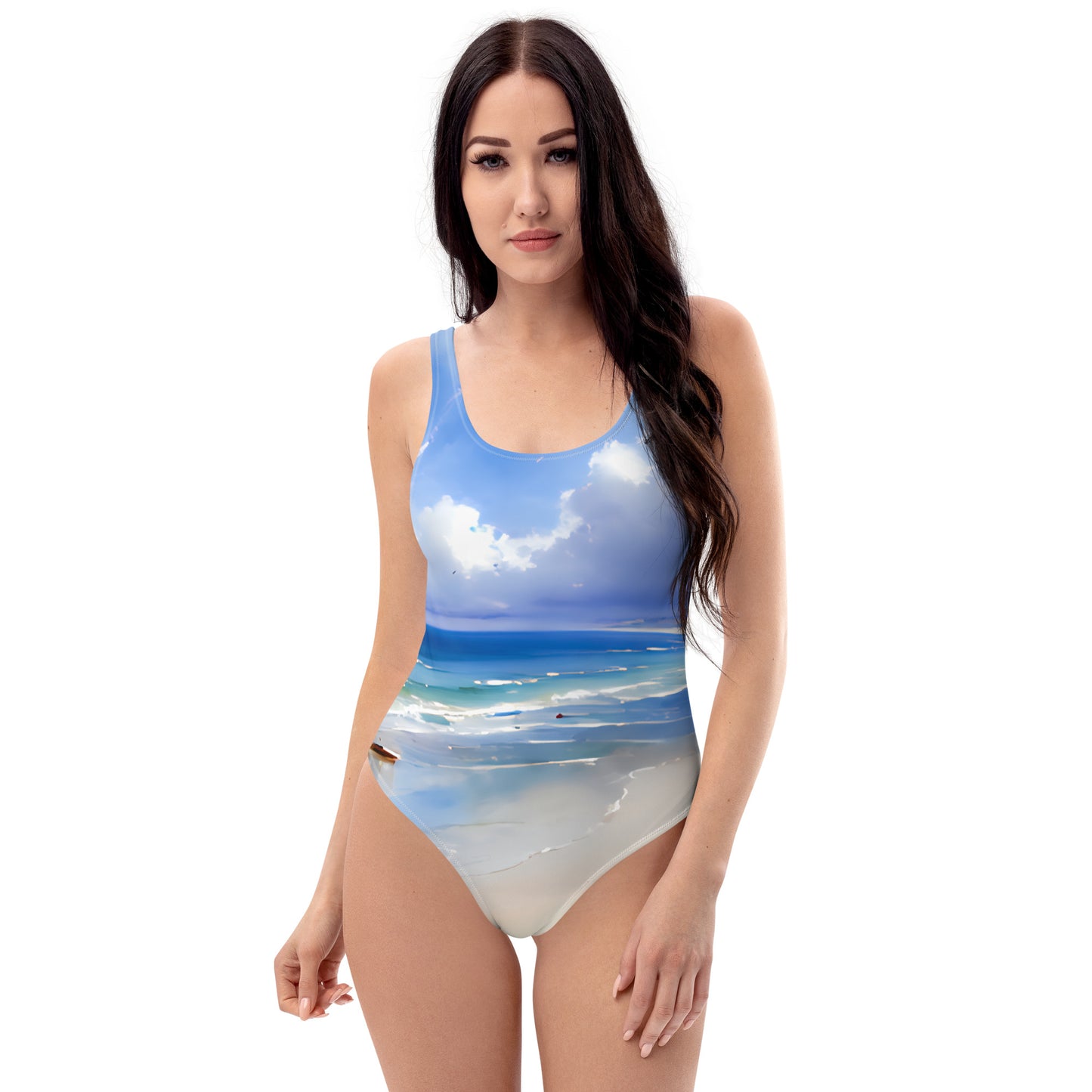 One-Piece Swimsuit - Beach 3001